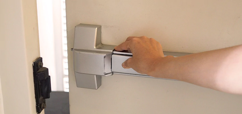Roller Gate Panic Bar Installation in Lindsay, California